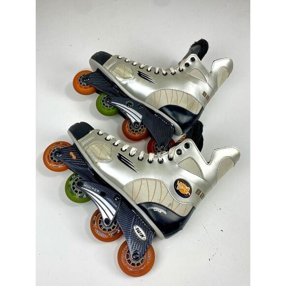 Bauer Vapor Agility Inline Roller Hockey Skates Tuuk Rocker Size US 12R - Picture 2 of 11